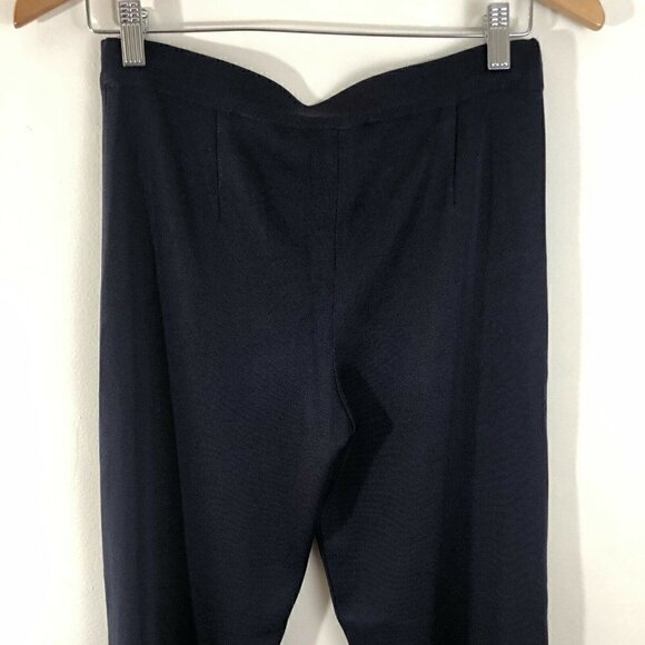 Exclusively Misook Pants Navy Blue Straight Leg XS - Picture 3 of 7